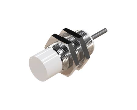 Indukčný snímač M18 L=40 mm kábel 3m NPN NO Sn = 20 mm