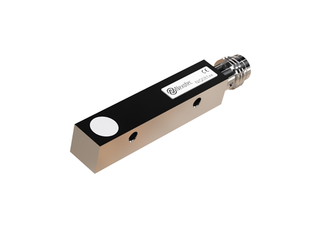 Négyzet alakú induktív érzékelő Q8 L=50 mm csatlakozó M8 NPN NO & NC & NC Sn = 3 mm érzékelés felül