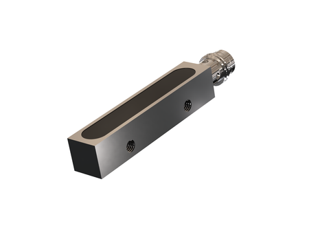 Négyzet alakú induktív érzékelő Q8 L=50 mm csatlakozó M8 PNP NC Sn = 3 mm érzékelés középen