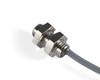 NIS08066-K2 - 3 - Indukční snímač M8 L=18 mm kabel 2m PNP NO & NC Sn = 4 mm