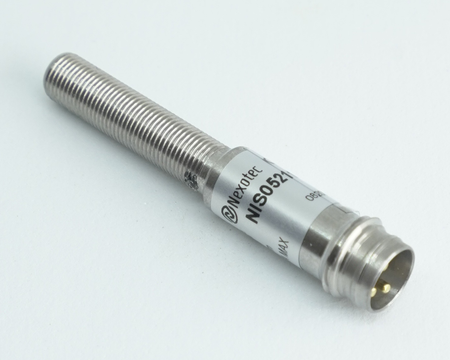 Czujnik indukcyjny M5 L=40 mm wtyczka M8 NPN NO Sn = 1 mm