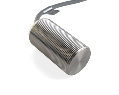 NMF30001-NF - 2 - Czujnik indukcyjny M30 całometalowy 55 mm przewód 2m NPN NO Sn = 10 mm NF