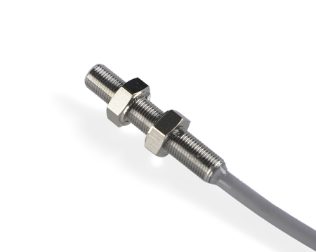 NIS05561 - 3 - Induktív érzékelő M5 L=30 mm kábel 5m NPN NO Sn = 0,8 mm