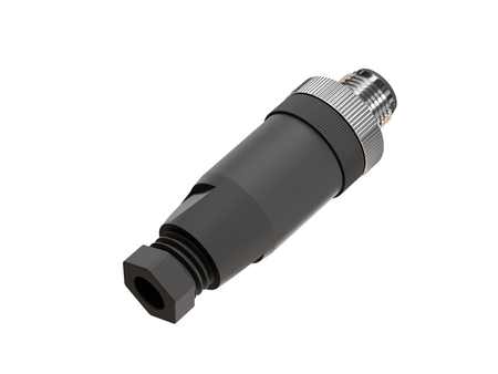 F12-5MS - 8 - Csatlakozó M12 5-pin apa egyenes – csatlakozó érzékelőkhöz és ipari automatizáláshoz