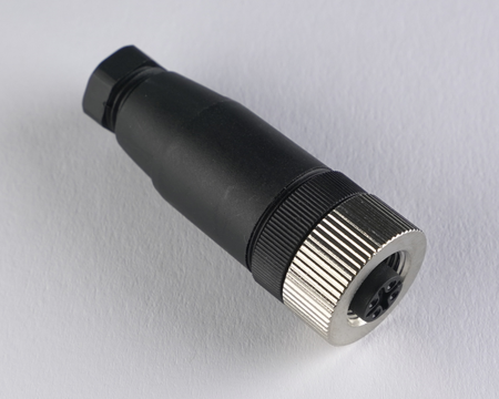 F12-5S - 6 - Buchse M12 5-pin gerade – Steckverbinder für Sensoren und Industrieautomation