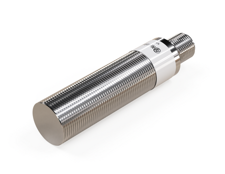 Inductive sensor M18 Metal face 79 mm connector M12 NPN NC Sn = 8 mm