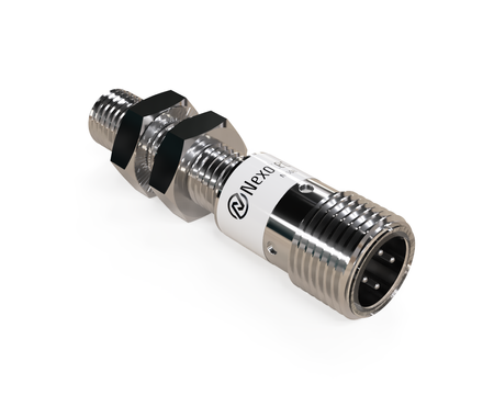 Inductive sensor M8 45 mm connector M12 PNP NO Sn = 1 mm