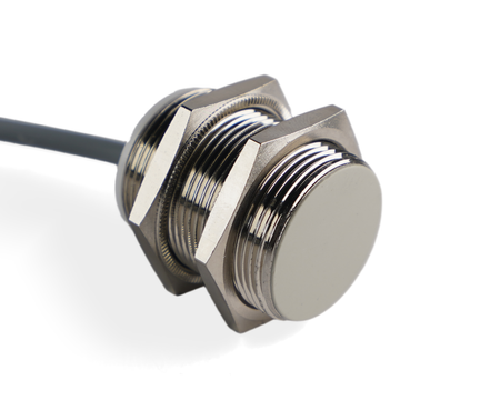 NIS30066-K3 - 4 - Indukční snímač M30 L=35 mm kabel 3m PNP NO & NC Sn = 25 mm