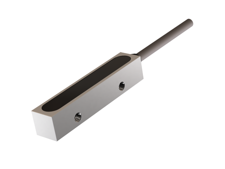 Czujnik ind. kwadratowy Q8 L=40 mm przewód 3m NPN NC Sn = 1 mm