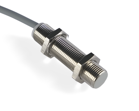 NIS12265-K3 - 4 - Induktiver Sensor M12 L=50 mm Kabel 3m NPN NO & NC Sn = 8 mm