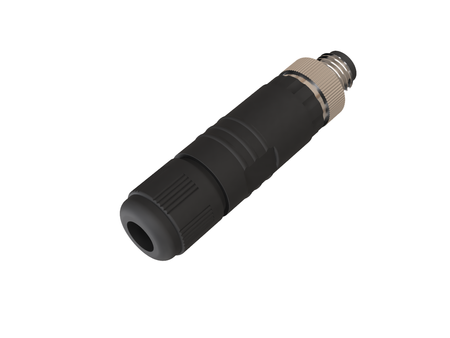 P8-4MS - 3 - Stecker M8 4-pin gerade – Steckverbinder für Sensoren und Industrieautomation