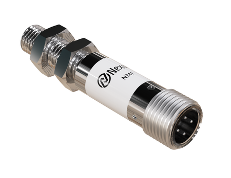 Czujnik indukcyjny M8 całometalowy 53 mm wtyk M12 NPN NO Sn = 2 mm