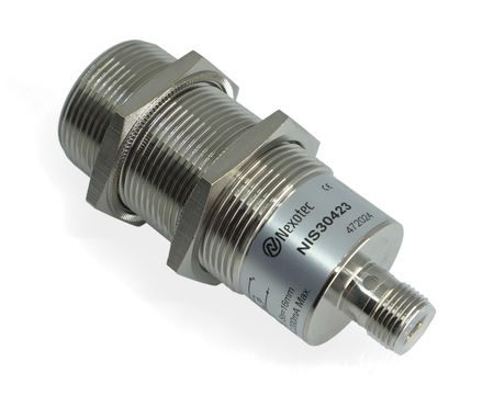 NIS30423 - 3 - Inductive sensor M30 78 mm connector M12 PNP NO Sn = 16 mm