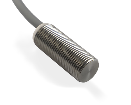 NMF12062 - 2 - Inductive sensor M12 Metal face 30 mm cable 2m NPN NC Sn = 4 mm