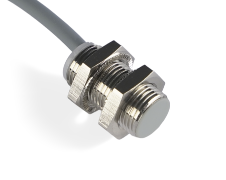 NIS12004-K2 - 4 - Indukčný snímač M12 L=22 mm kábel 2m PNP NC Sn = 2 mm