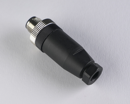 F12-5MS - 8 - Stecker M12 5-pin gerade – Steckverbinder für Sensoren und Industrieautomation