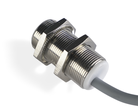 NIS18066-K3 - 3 - Induktiver Sensor M18 L=35 mm Kabel 3m PNP NO & NC Sn = 15 mm