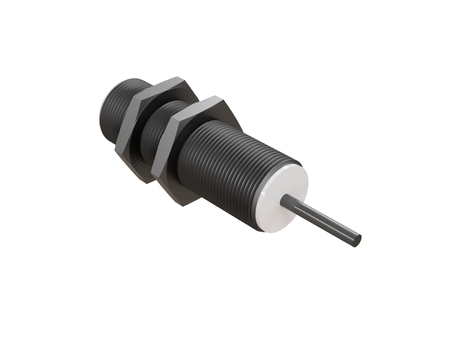 Czujnik indukcyjny M18 dla spawalnictwa 55 mm przewód 2m NPN NO Sn = 5 mm