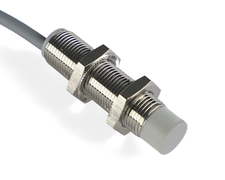 NIS12275-K2 - 4 - Indukční snímač M12 L=50 mm kabel 2m NPN NO & NC Sn = 12 mm