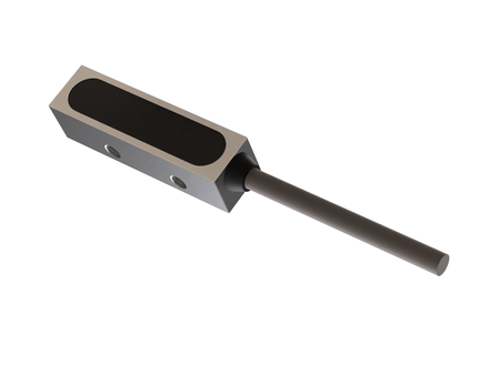 Inductive sensor square Q8 length 30 mm cable 5m NPN NO & NC Sn = 1 mm sensing top