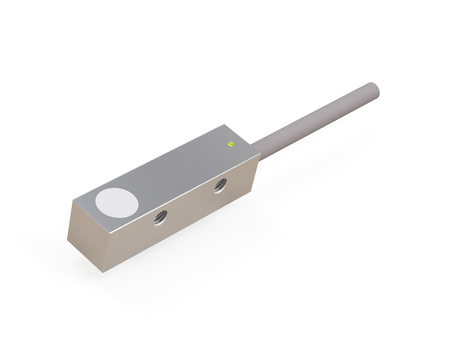 NIQ08066 - Czujnik indukcyjny kwadratowy Q8 długość 30 mm przewód 2m PNP NO & NC Sn = 1 mm detekcja góra