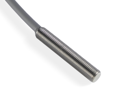 NIS05101 - 2 - Induktív érzékelő M5 L=28 mm kábel 0,3 m csatlakozó M8 NPN NO Sn = 0,8 mm