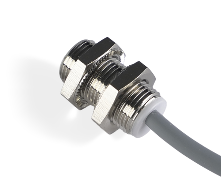 NIS12022-K2 - 3 - Indukčný snímač M12 L=22 mm kábel 2m NPN NC Sn = 4 mm