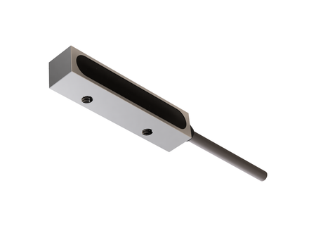 NIQ08306 - Czujnik indukcyjny kwadratowy Q8 długość 40 mm długość 40 mm przewód 3m PNP NO & NC Sn = 1 mm detekcja góra