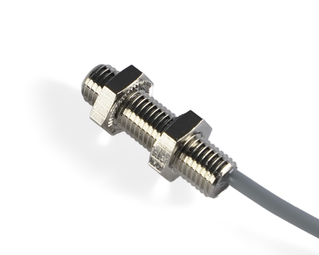 NIS08164-K3 - 3 - Indukční snímač M8 L=30 mm kabel 3m PNP NC Sn = 4 mm