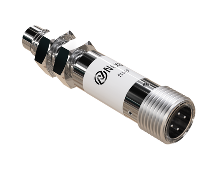 NMF08271 - 2 - Indukční snímač M8 celokovový 53 mm konektor M12 NPN NO Sn = 3,5 mm