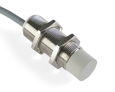 NIS18171-K2 - 4 - Indukční snímač M18 L=55 mm kabel 2m NPN NO Sn = 23 mm