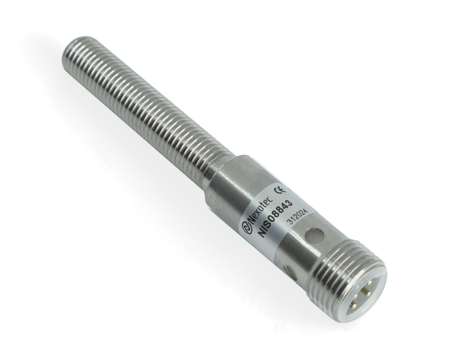 NIS08843 - 1 - Czujnik indukcyjny M8 L=70 mm wtyczka M12 PNP NO Sn = 3 mm