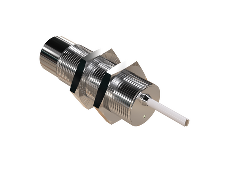 Inductive sensor M18 Metal face 55 mm cable 3m PNP NC Sn = 8 mm