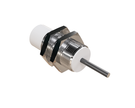 Indukční snímač M18 L=40 mm kabel 3m NPN NO Sn = 20 mm