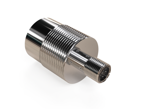 Czujnik indukcyjny M30 całometalowy 53 mm wtyczka M12 NPN NO Sn = 13 mm