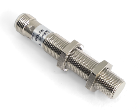 NIS12403 - 4 - Induktiver Sensor M12 L=68 mm Stecker M12 PNP NO Sn = 2 mm