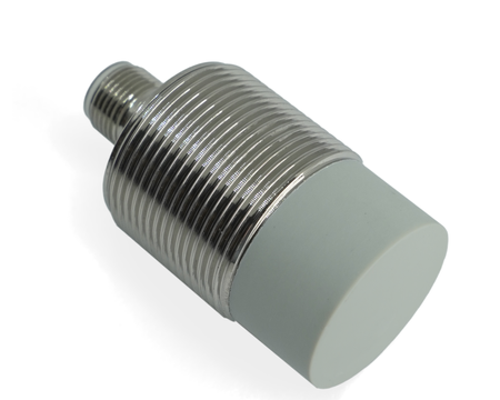 NIS30334 - 2 - Indukční snímač M30 L=53 mm konektor M12 PNP NC Sn = 25 mm