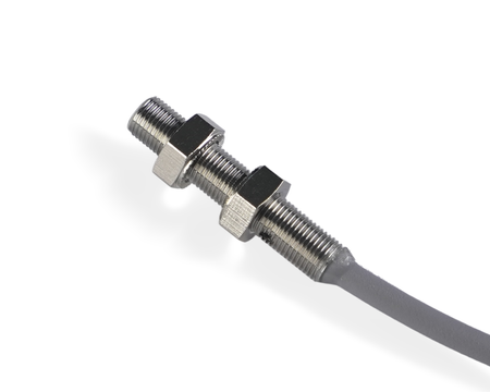 NIS05321 - 3 - Inductive sensor M5 25 mm cable 3m NPN NO Sn = 1,5 mm