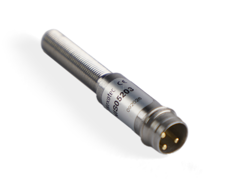 NIS05203 - 1 - Induktiver Sensor M5 L=40 mm Stecker M8 PNP NO Sn = 0,8 mm