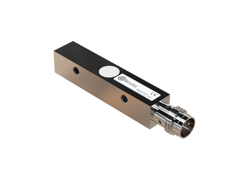 Inductive sensor square Q8 length 50 mm Connector M8 PNP NC Sn = 3 mm sensing center
