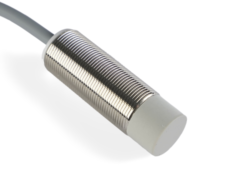 NIS18173-K3 - 2 - Indukční snímač M18 L=55 mm kabel 3m PNP NO Sn = 23 mm