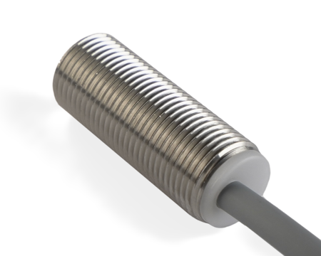 NMF12362 - 1 - Czujnik indukcyjny M12 całometalowy 30 mm przewód 3m NPN NC Sn = 4 mm