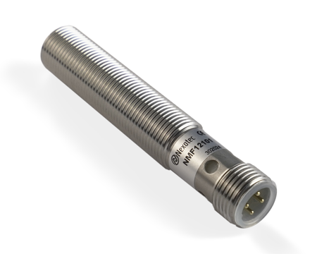 NMF12101 - 1 - Czujnik indukcyjny M12 całometalowy 68 mm wtyczka M12 NPN NO Sn = 2 mm