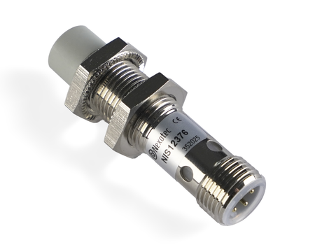 NIS12376 - 3 - Induktiver Sensor M12 L=50 mm Stecker M12 PNP NO & NC Sn = 12 mm