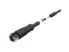 NXOC08041205 - 3 - Anschlusskabel M8 3 pin Buchse gerade, Kabel PUR 5 m mit offenen Enden