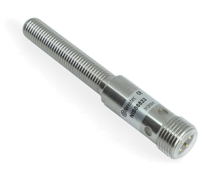 NIS08823 - 1 - Induktív érzékelő M8 L=70 mm csatlakozó M12 PNP NO Sn = 2 mm
