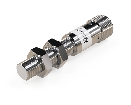 Induktiver Sensor M8 L=53 mm Stecker M12 NPN NO & NC Sn = 2 mm