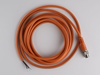Kabel przyłączeniowy M8 4 pin męski prosty, przewód PVC 2 m z otwartymi końcówkami