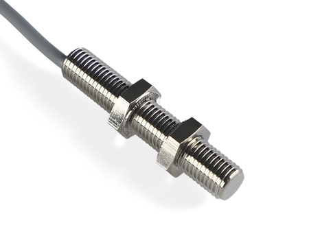 NIS08264-K2 - 4 - Induktiver Sensor M8 L=45 mm Kabel 2m PNP NC Sn = 4 mm