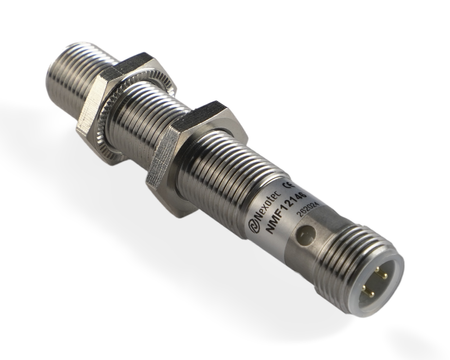 NMF12146 - 3 - Induktív érzékelő M12 teljes fém 68 mm csatlakozó M12 PNP NO & NC Sn = 4 mm